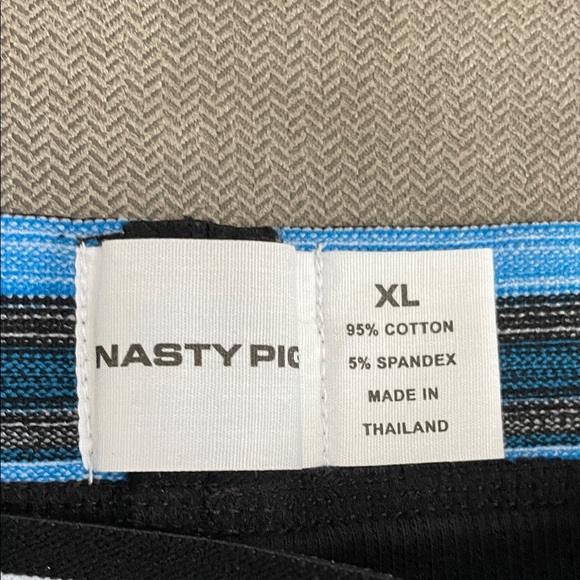 Nasty Pig XXX Black & Blue Briefs - Picture 3 of 5